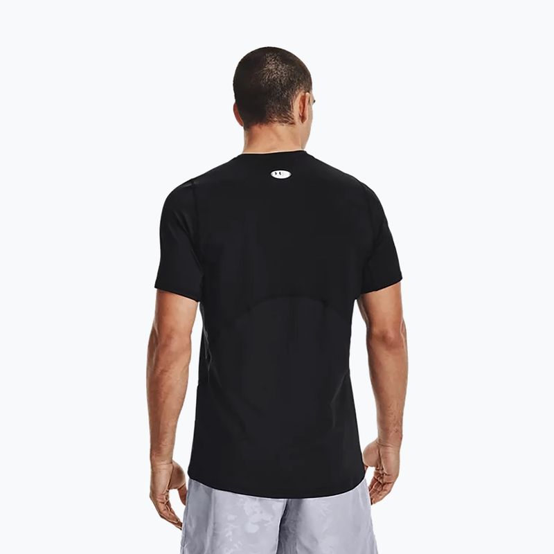 Under Armour HeatGear Armour Fitted pánské tréninkové tričko černé 1361683 3