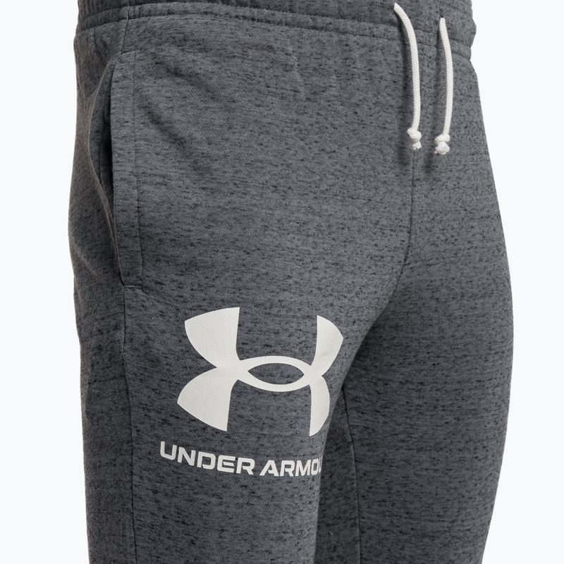 Under Armour pánské tréninkové kalhoty Ua Rival Terry šedé 1361644 3