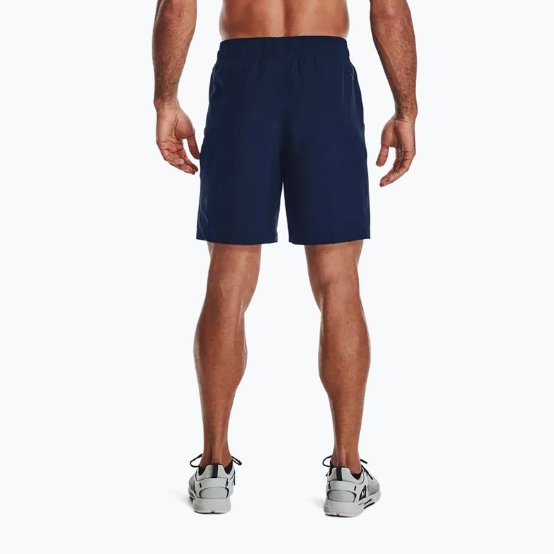 Under Armour UA Woven Graphic WM pánské tréninkové šortky tmavě modré 1361433-408 2