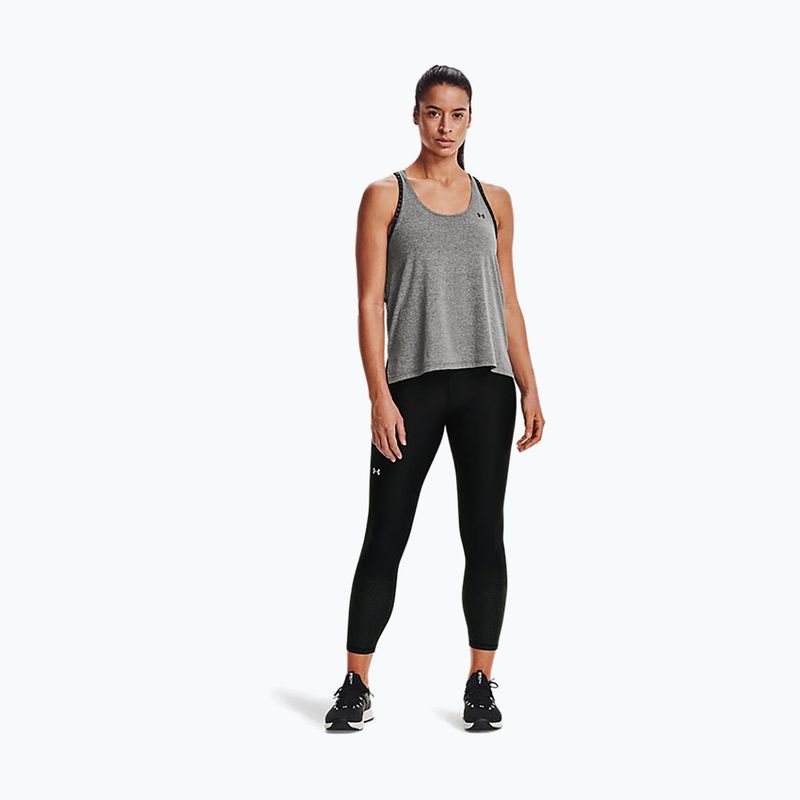 Dámské tréninkové tílko Under Armour UA Knockout Mesh Back Tank graphite 1360831 2