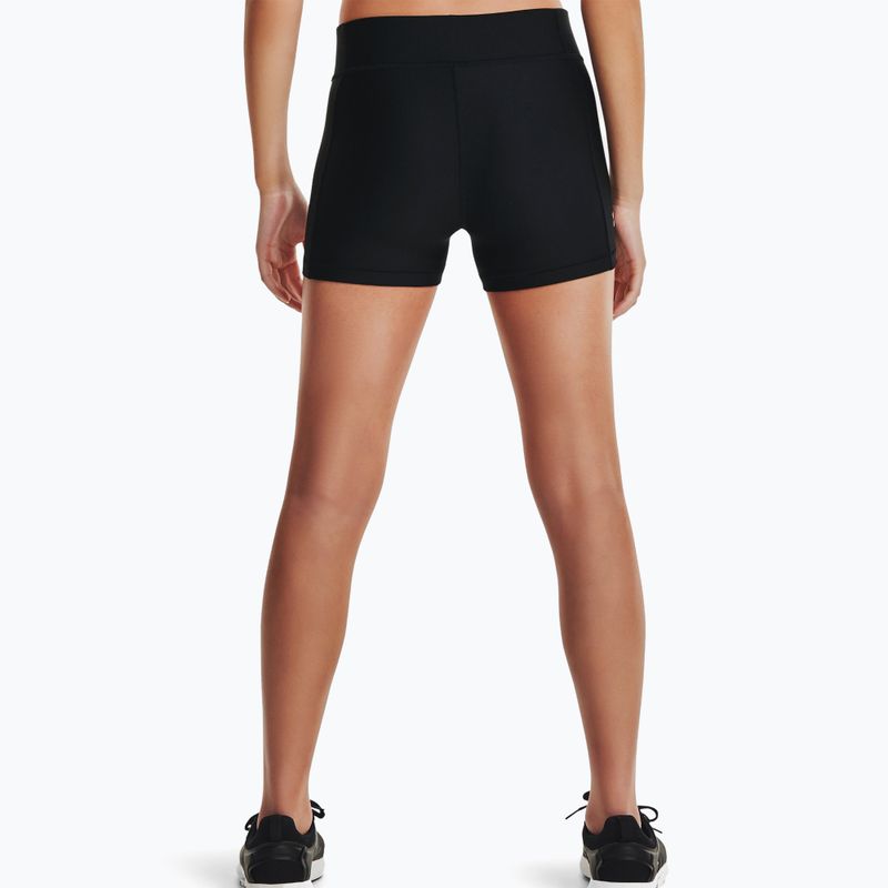 Under Armour Armour Mid Rise dámské tréninkové šortky černé 1360925 2