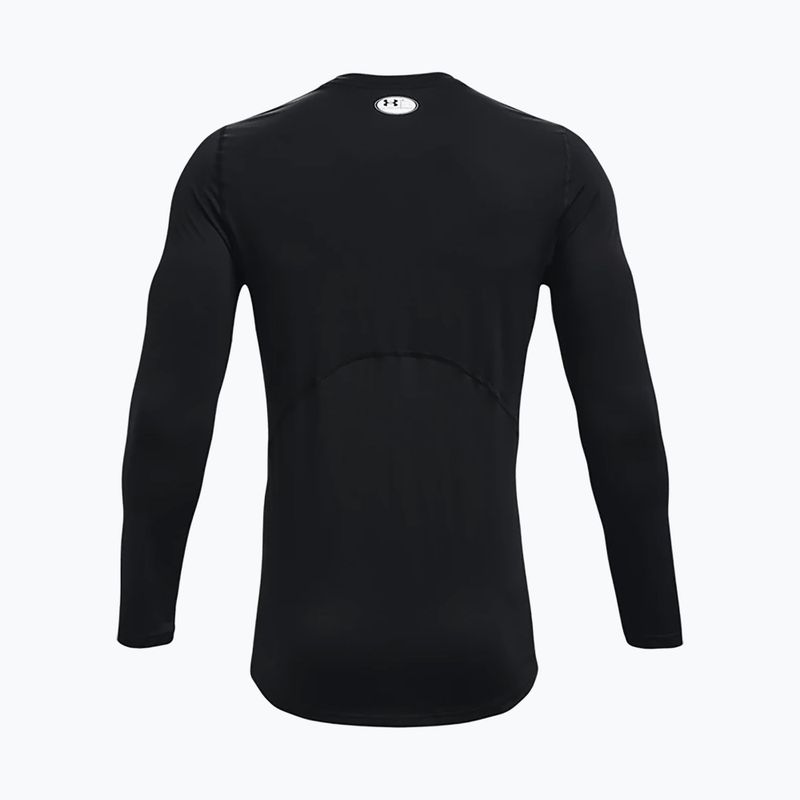 Under Armour HeatGear Armour Fitted pánské tréninkové tričko černé 1361506 2