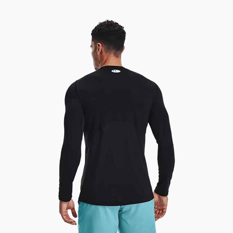 Under Armour HeatGear Armour Fitted pánské tréninkové tričko černé 1361506 4