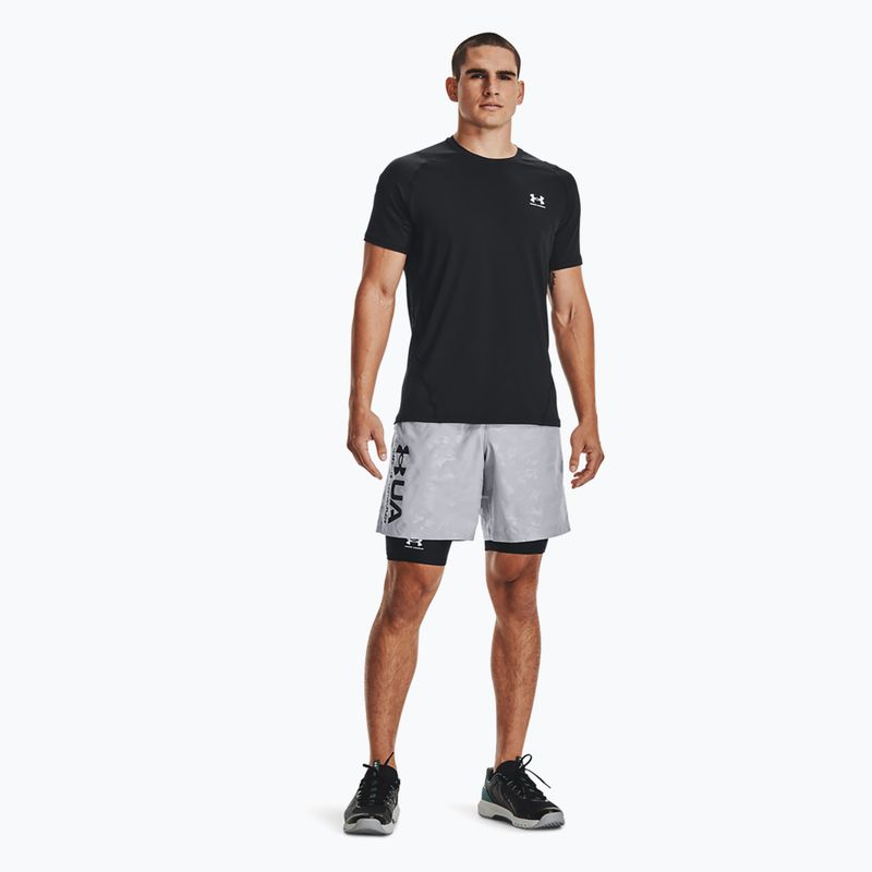 Pánské kraťasy  Under Armour HG Armour Long Shorts black/white 2