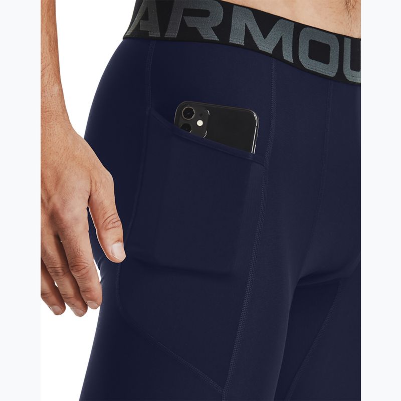 Pánské šortky  Under Armour HG Armour Long Shorts midnight navy/white 6