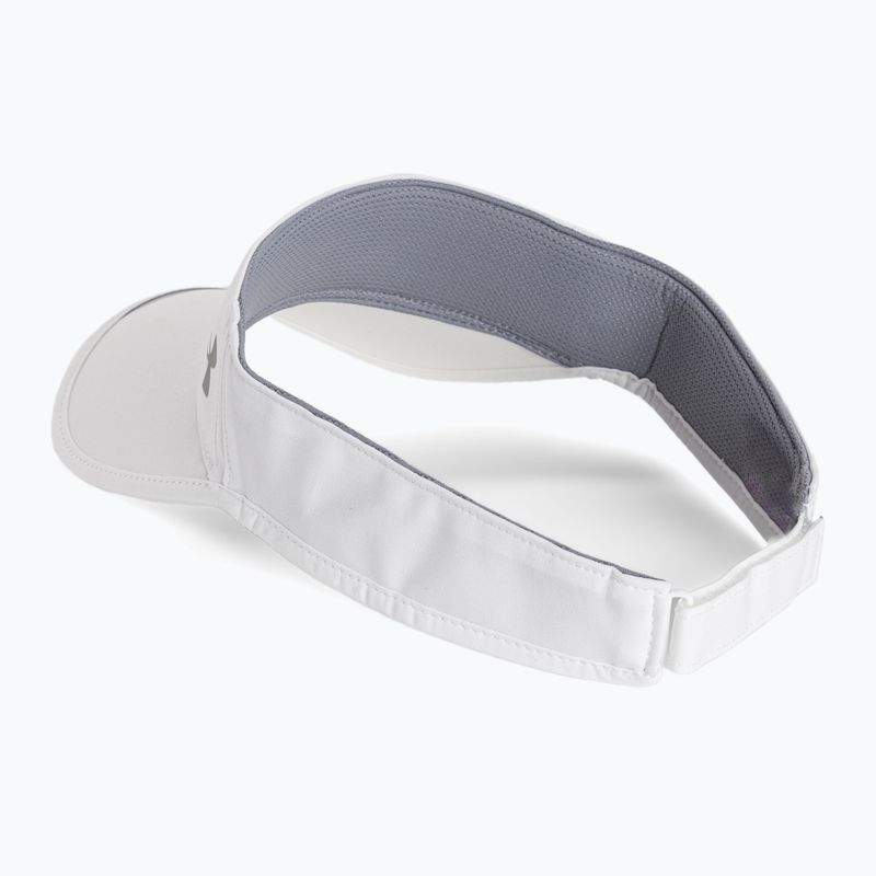 Pánská kšiltovka Under Armour Isochill Launch Run Visor 100 White UAR-1361563100 3