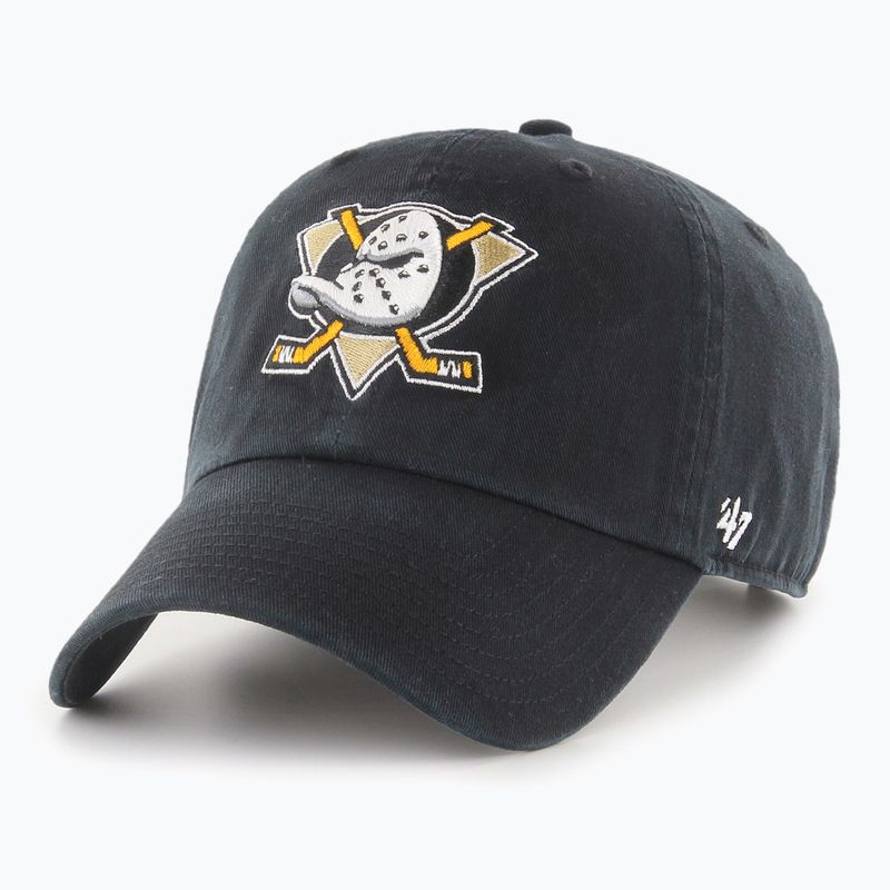 47 Značka NHL Anaheim Ducks CLEAN UP baseballová čepice černá 5