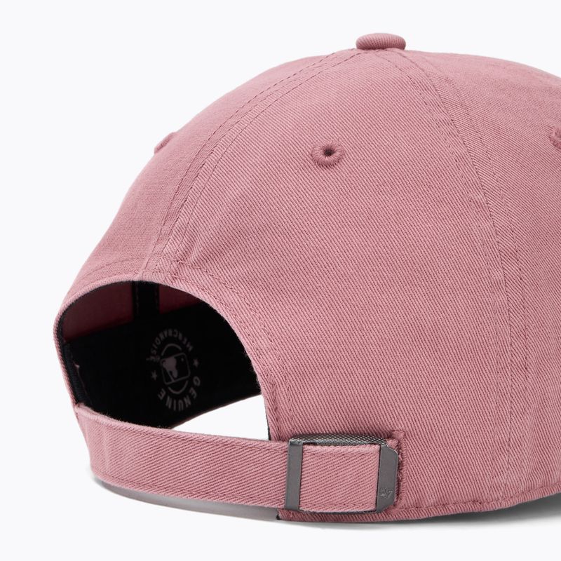 Kšiltovka 47 Brand MLB New York Yankees Base Runner CLEAN UP mauve 4