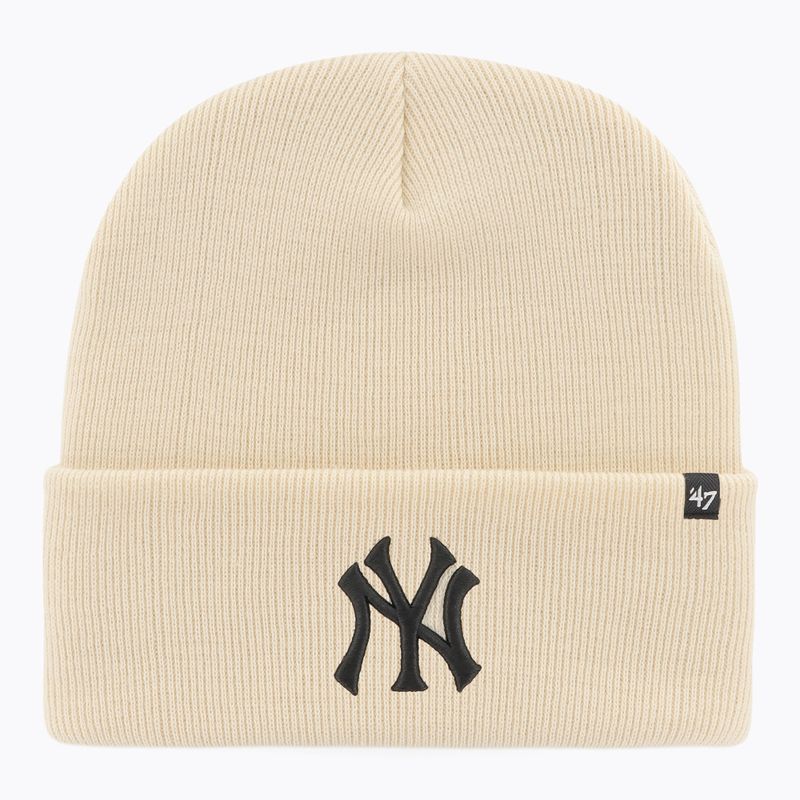Zimní čepice 47 Brand MLB New York Yankees Haymaker natural