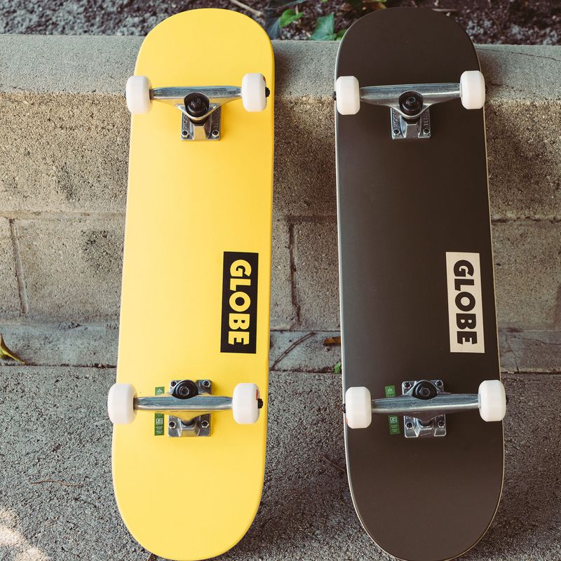 Globe Goodstock classic skateboard žlutý 8