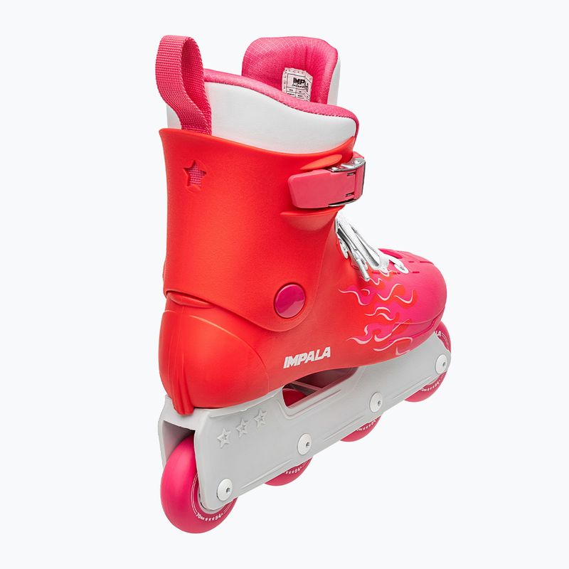 Dámské kolečkové brusle IMPALA Lightspeed Inline Skate flames 3