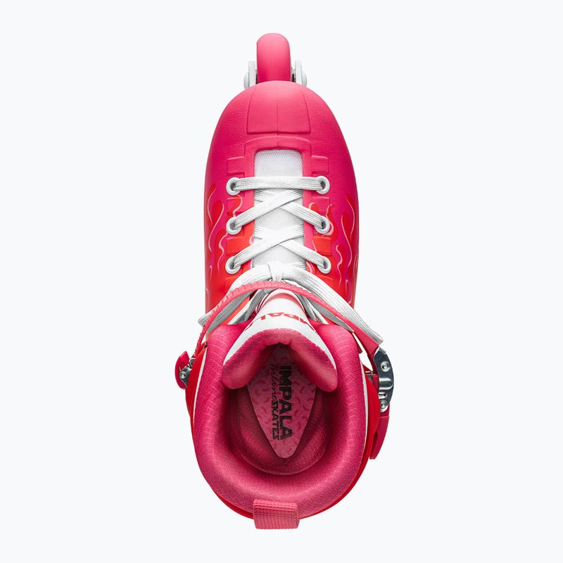 Dámské kolečkové brusle IMPALA Lightspeed Inline Skate flames 5