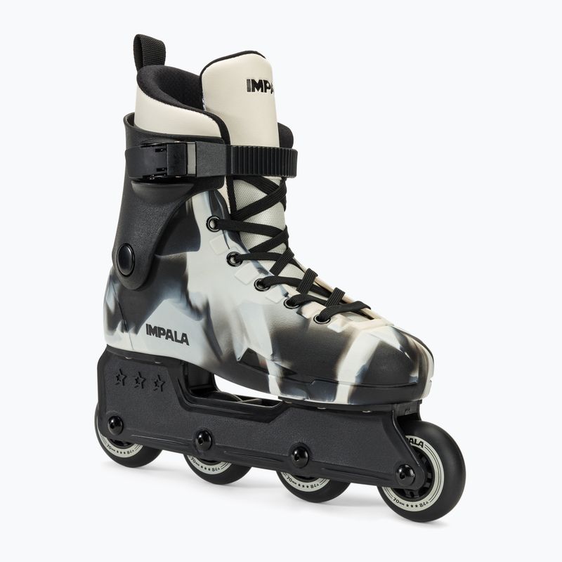 Dámské kolečkové brusle IMPALA Lightspeed Inline Skate monochrome marble