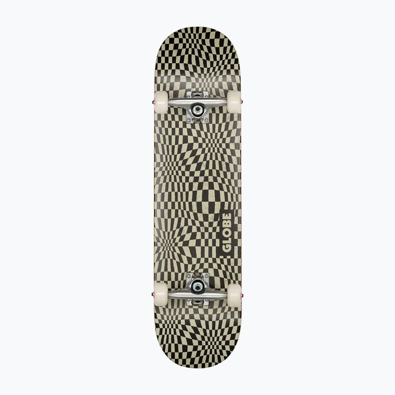 Skateboard Globe G0 Checked Out black/off-white 3