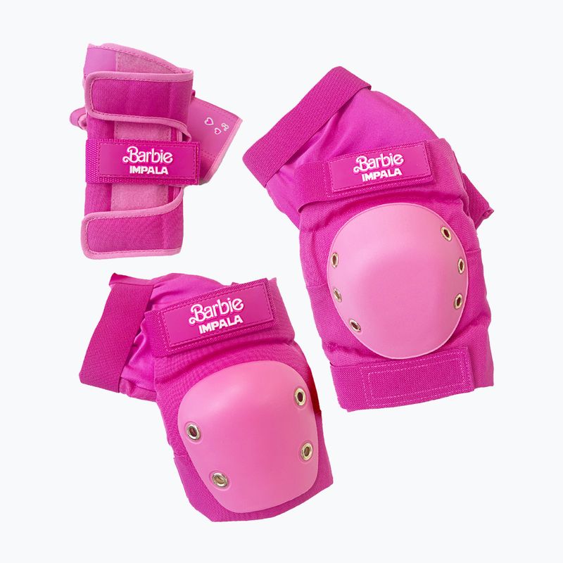IMPALA Ochranná sada dětských podložek Barbie pink