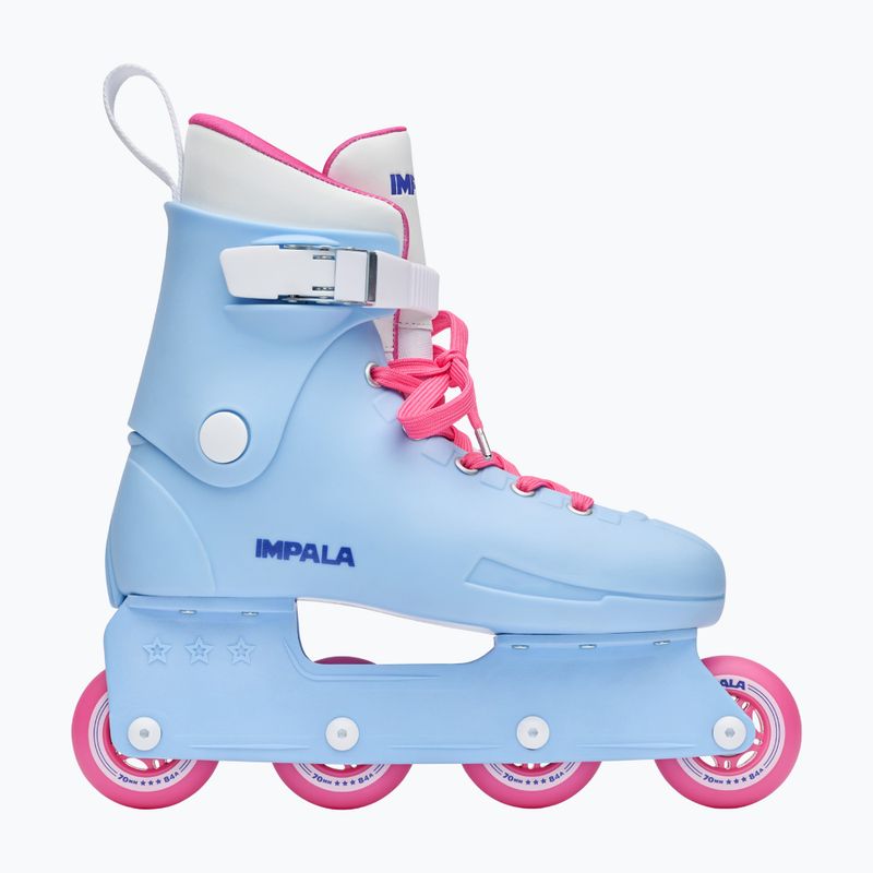 Dámské kolečkové brusle IMPALA Lightspeed Inline Skate blue raspberry 2