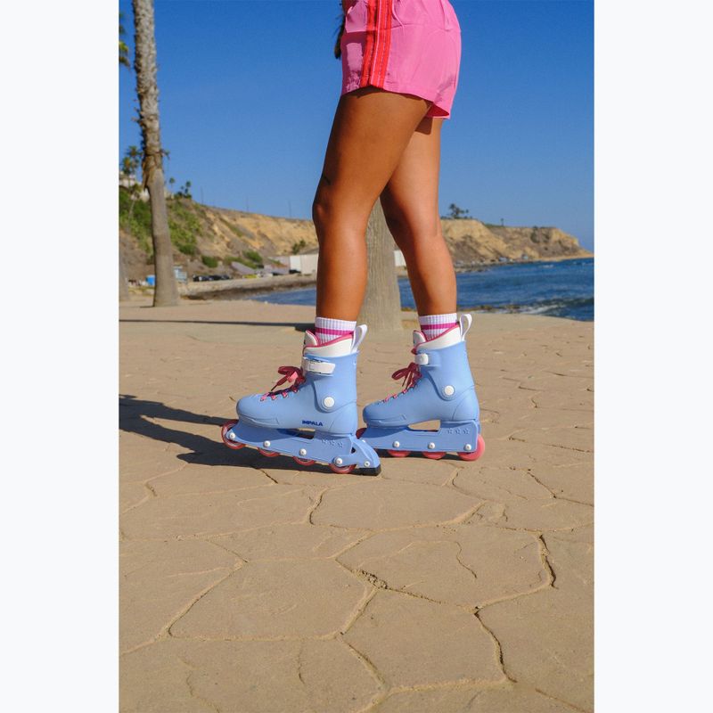 Dámské kolečkové brusle IMPALA Lightspeed Inline Skate blue raspberry 11