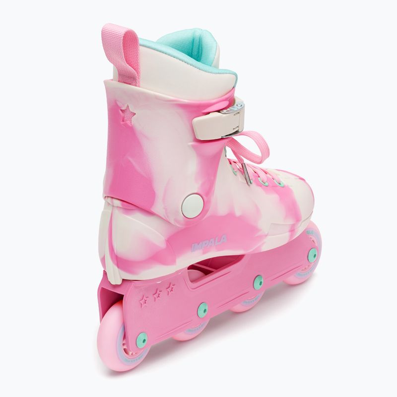 Dámské kolečkové brusle IMPALA Lightspeed Inline Skate sherbet swirl 3