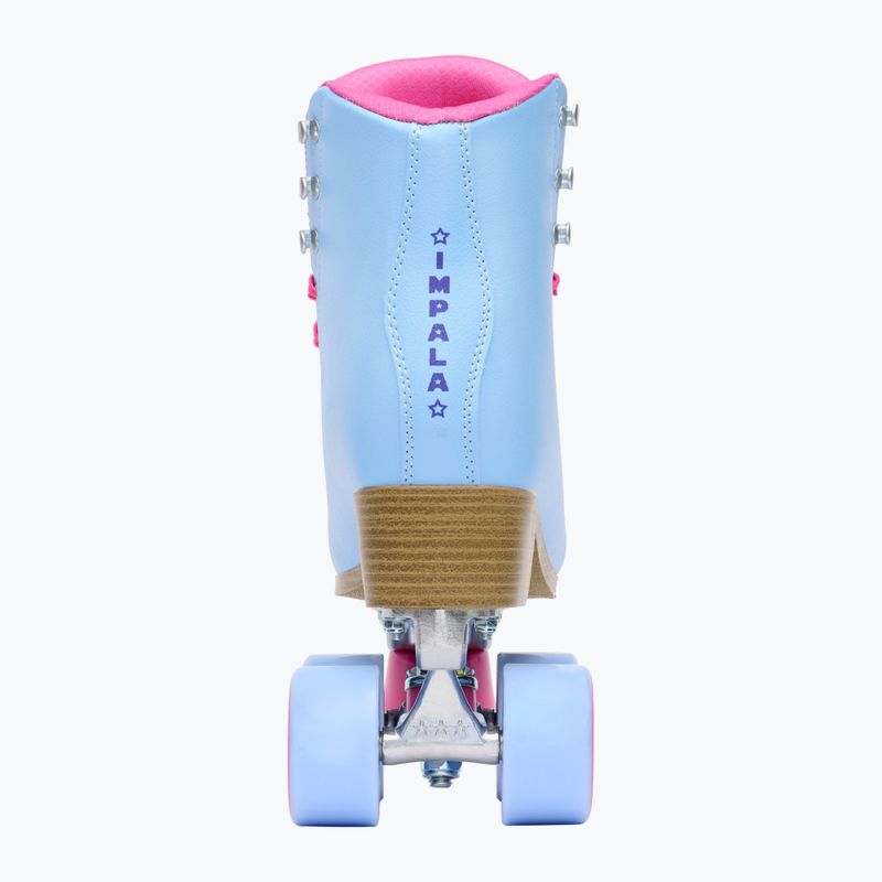 Dámské kolečkové brusle IMPALA Quad Skate blue raspberry 4