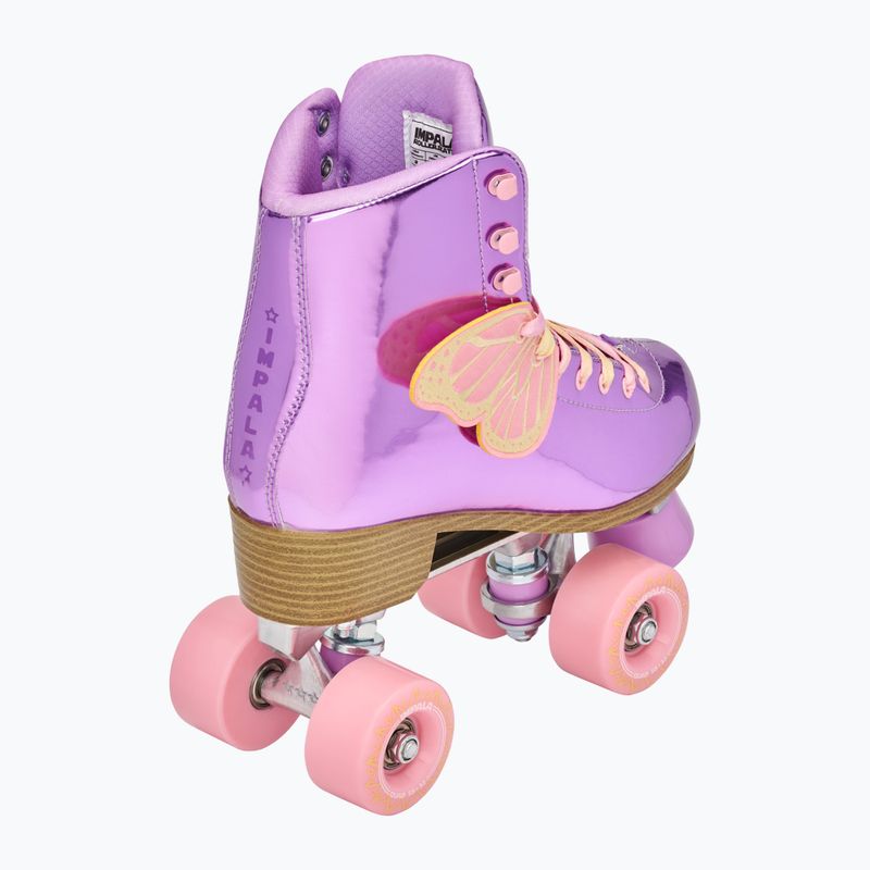 Dámské kolečkové brusle IMPALA Quad Skate lavender flutter 3