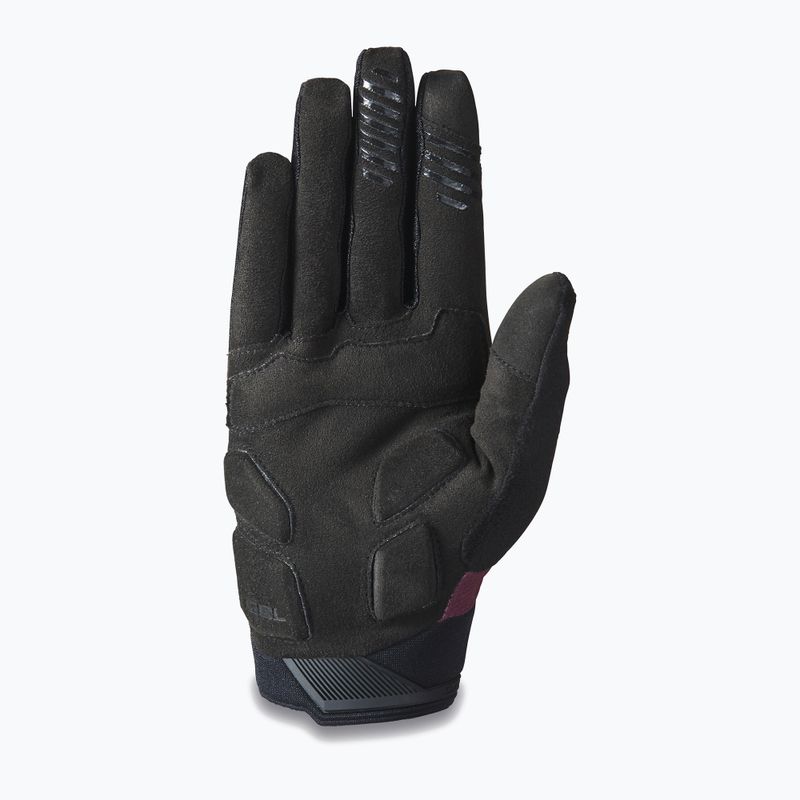 Dámské cyklistické rukavice Dakine Syncline Gel burgundy-black D10003741 6