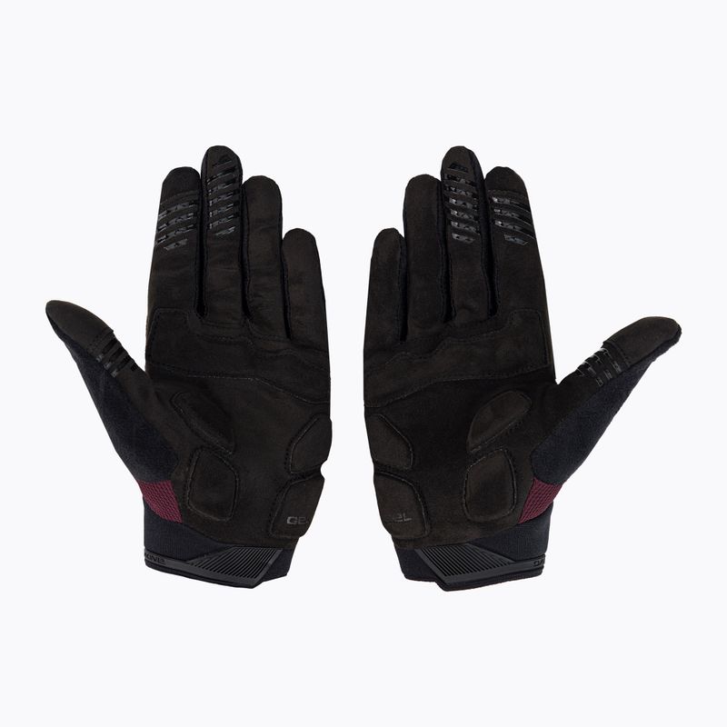 Dámské cyklistické rukavice Dakine Syncline Gel burgundy-black D10003741 2