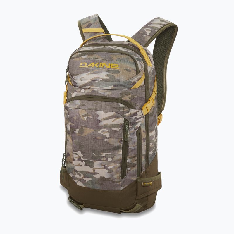 Batoh na snowboard Dakine Heli Pro 20 l vintage camo