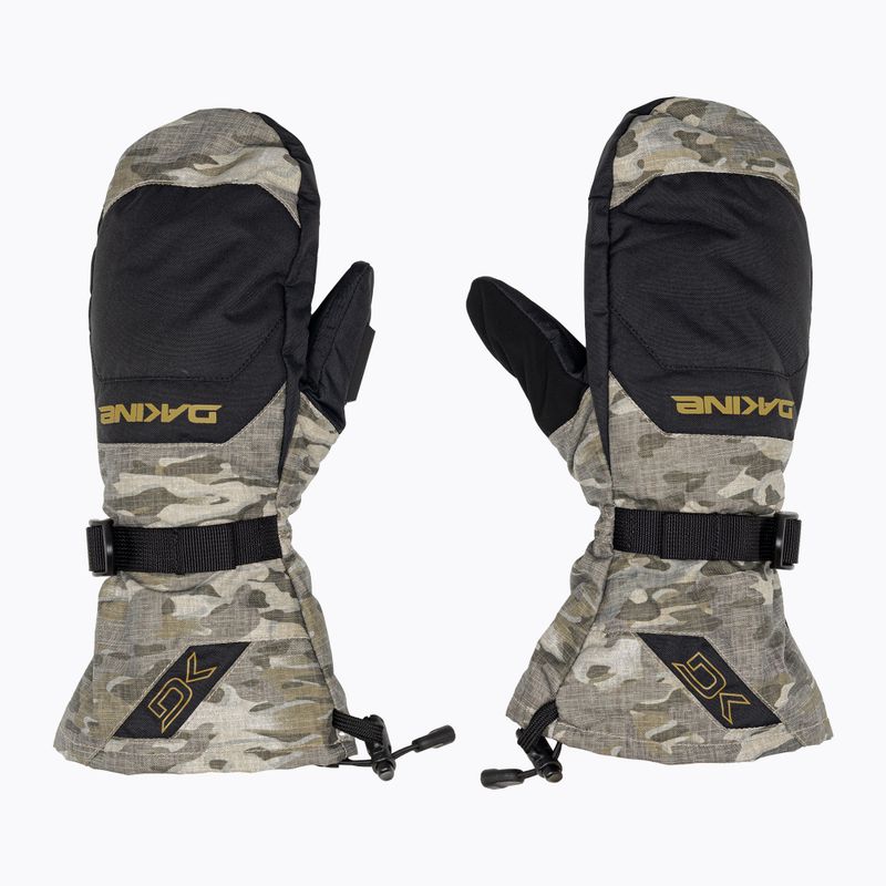 Dakine Scout Mitt vintage camo snowboardové rukavice 3