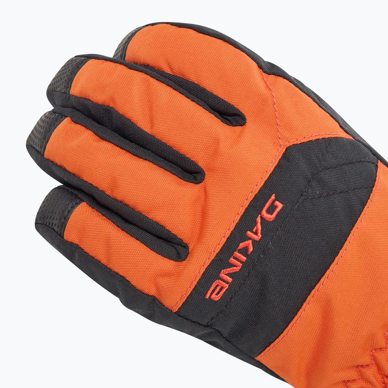 Dětské snowboardové rukavice Dakine Yukon pured pumpkin 4
