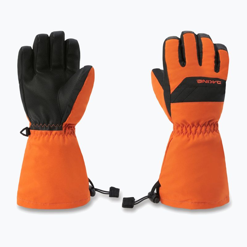 Dětské snowboardové rukavice Dakine Yukon pured pumpkin 6