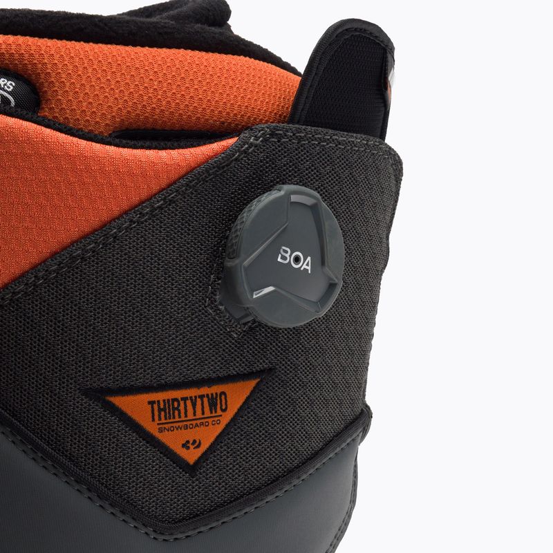 Pánské snowboardové boty THIRTYTWO Lashed Double Boa Bradshaw oranžové 8105000453 6