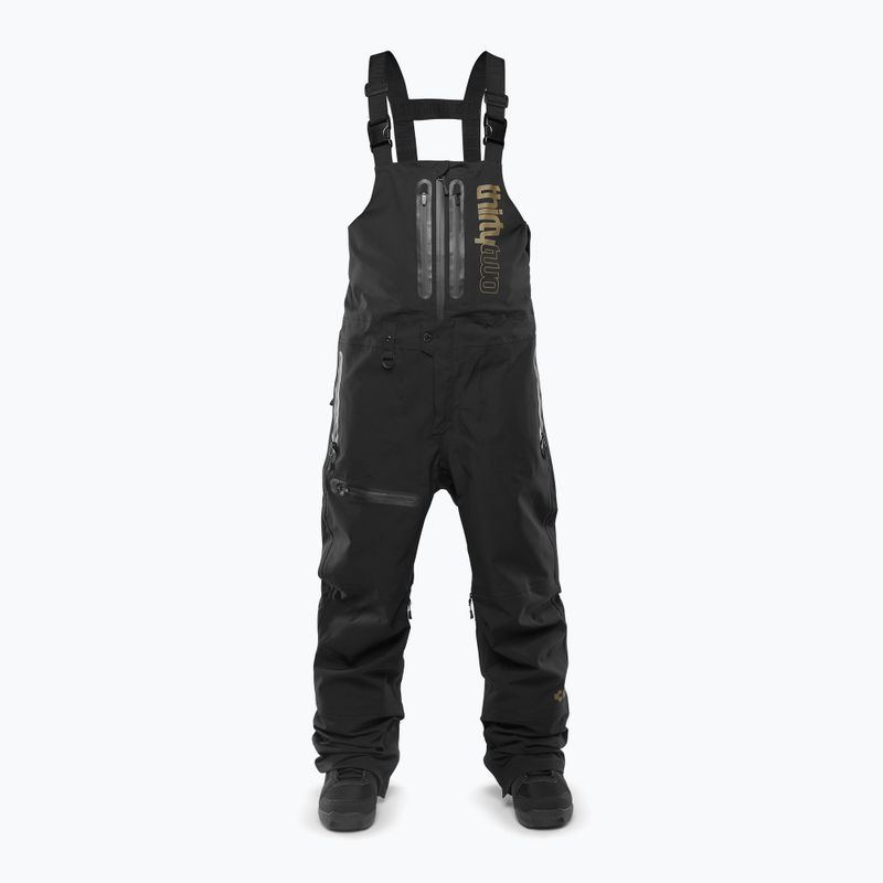 Pánské snowboardové kalhoty ThirtyTwo TM-3 Bib black