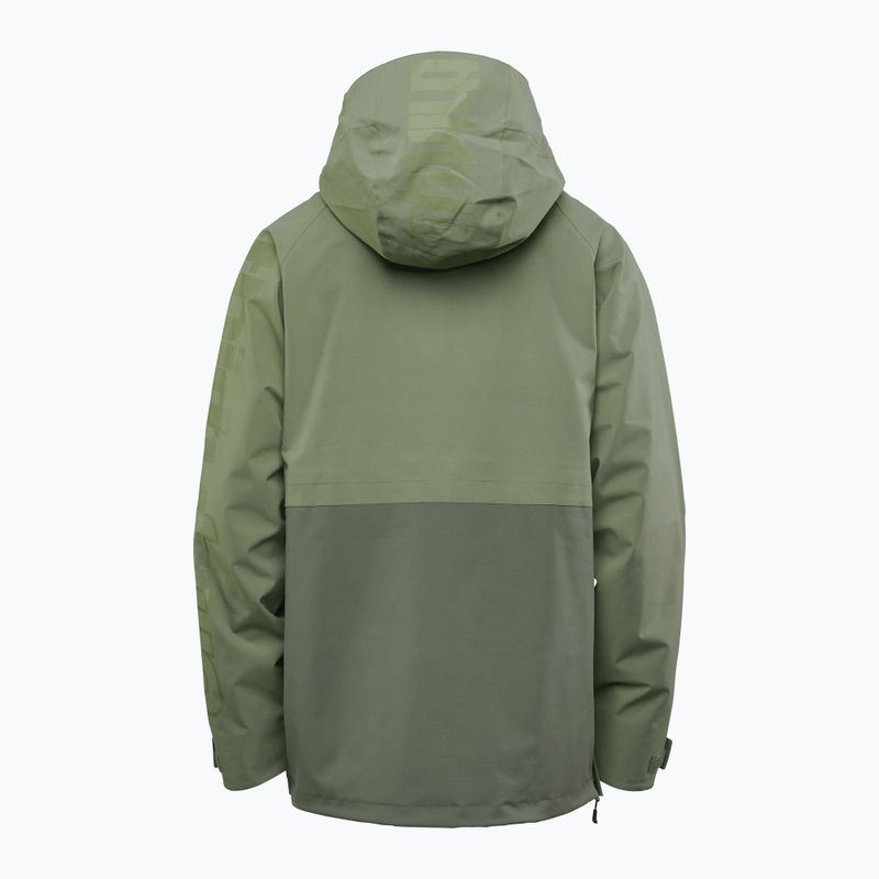 Pánská snowboardová bunda ThirtyTwo Light Anorak military 2