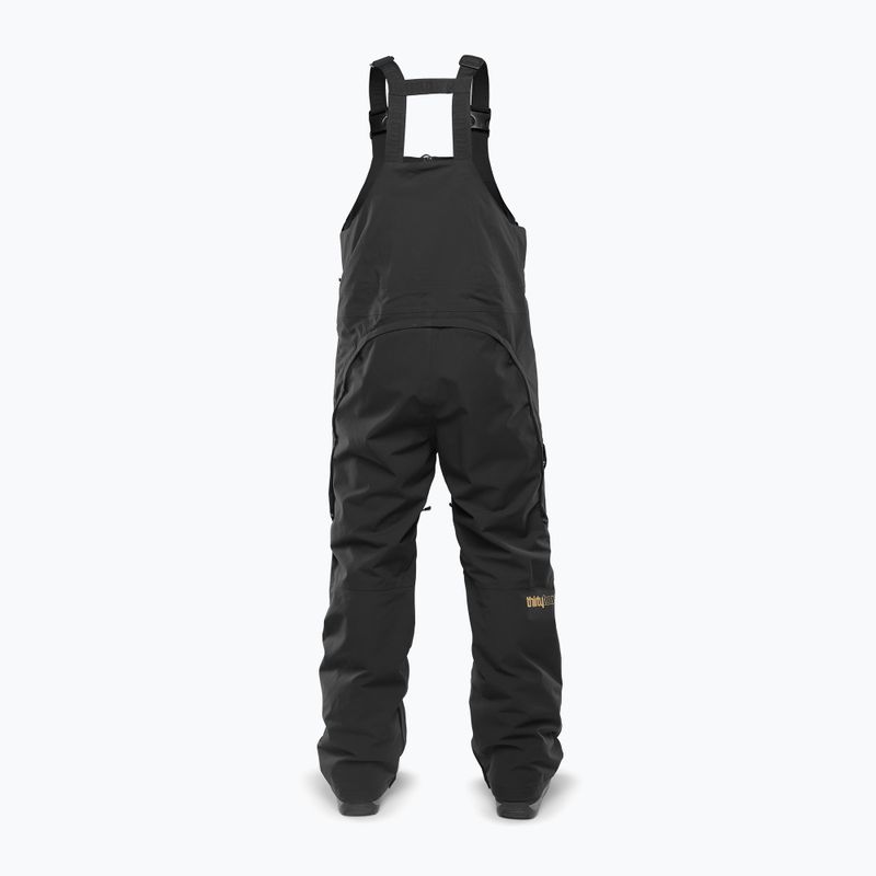 Pánské snowboardové kalhoty ThirtyTwo Deep Creek Bib black 2