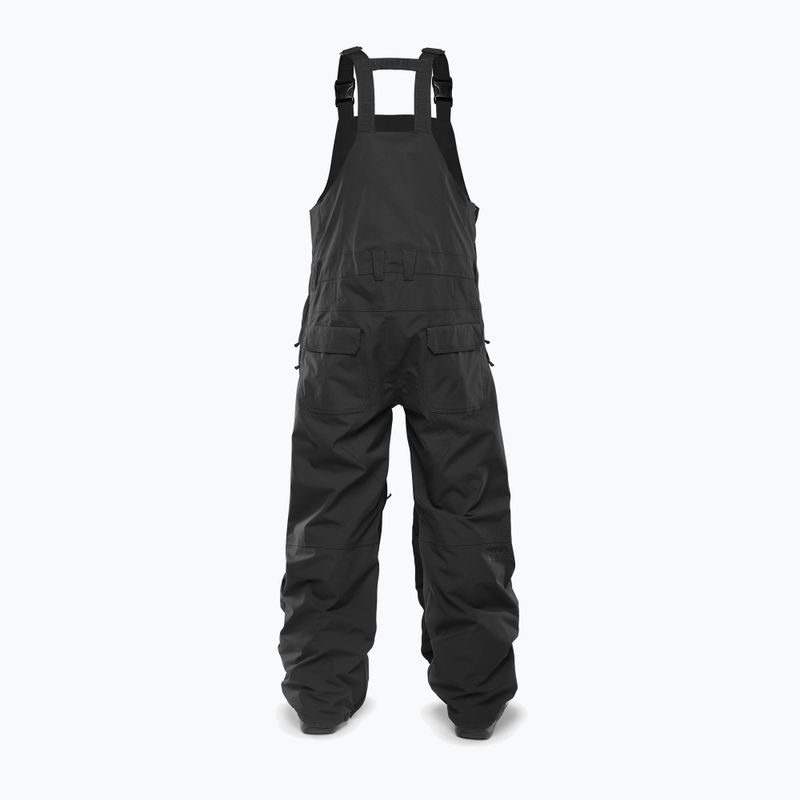 Pánské snowboardové kalhoty ThirtyTwo Basement Bib black 2