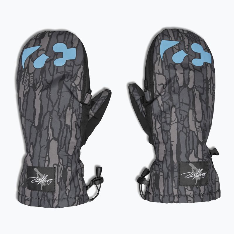 Pánské snowboardové rukavice ThirtyTwo Corp Mitt XLT black/black/reflective 7