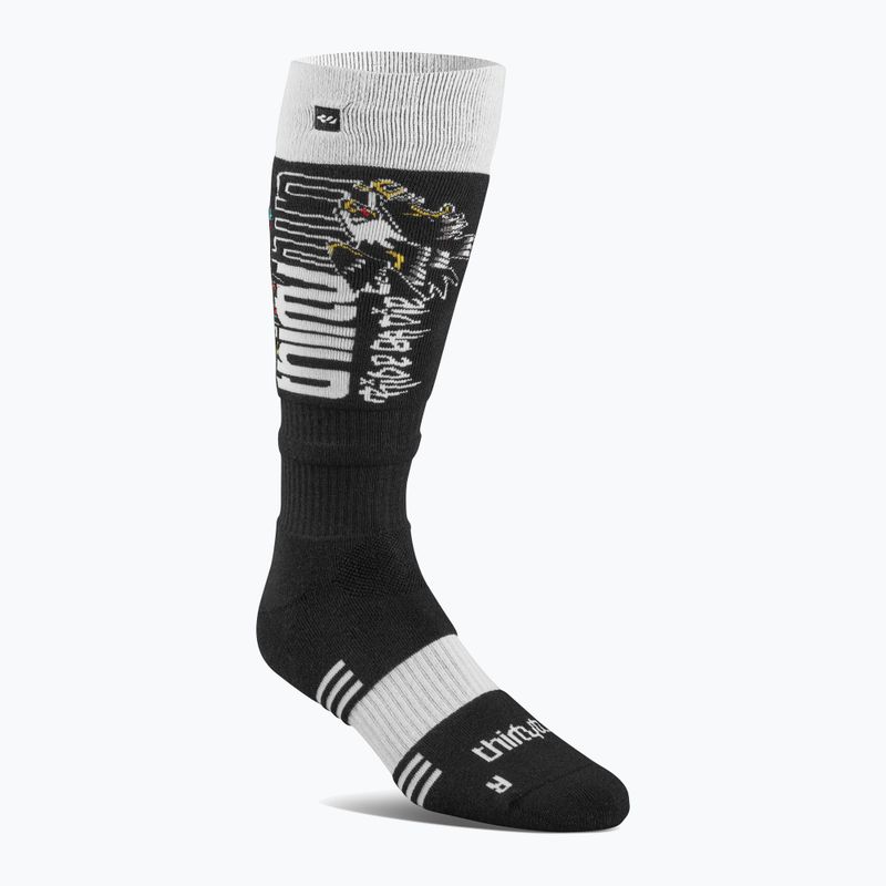 Pánské snowboardové ponožky ThirtyTwo TM Coolmax black/white