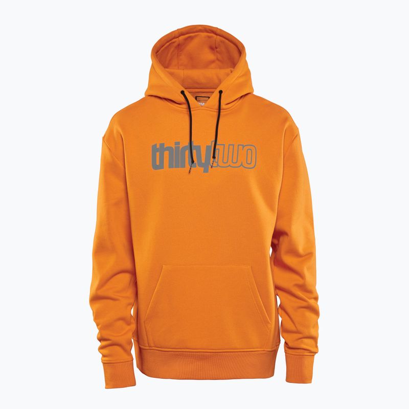 Pánská mikina ThirtyTwo Double Tech Hoodie Grey/orange