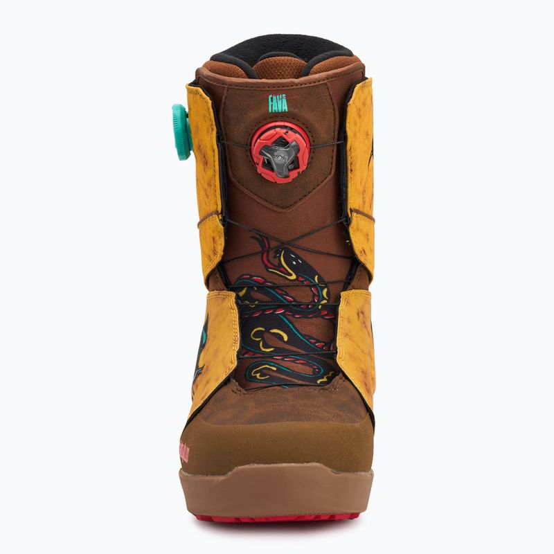 Pánské snowboardové boty ThirtyTwo Lashed Double Boa Fava '24 tobacco 3