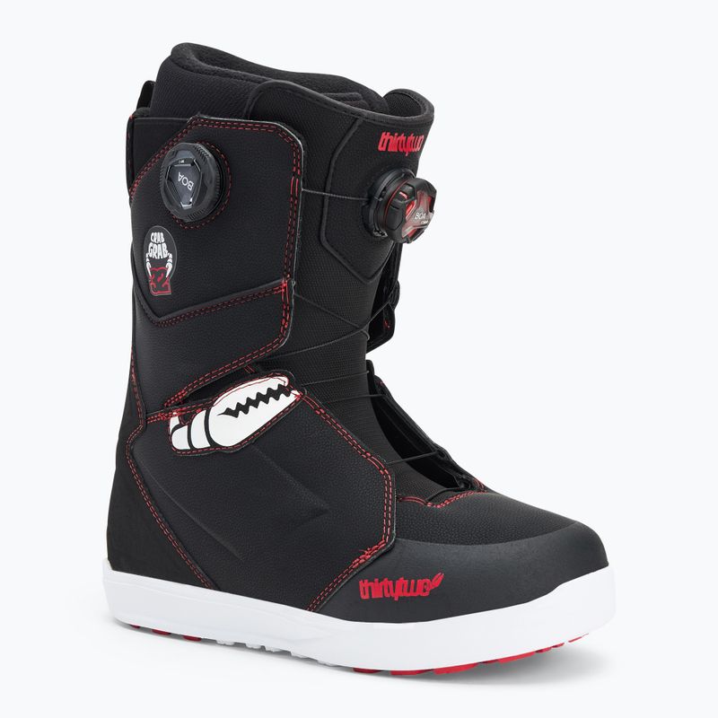 Pánské snowboardové boty ThirtyTwo Lashed Double Boa Crab Grab '24 black/white/red