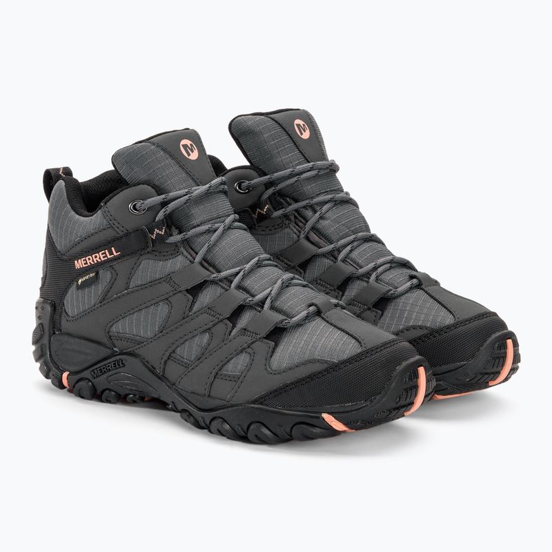 Dámské turistické boty Merrell Claypool Sport Mid GTX grey/peach 4