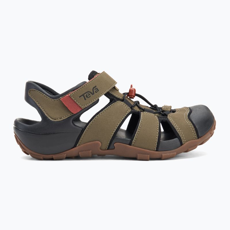 Pánské sandály Teva Flintwood dark olive 2