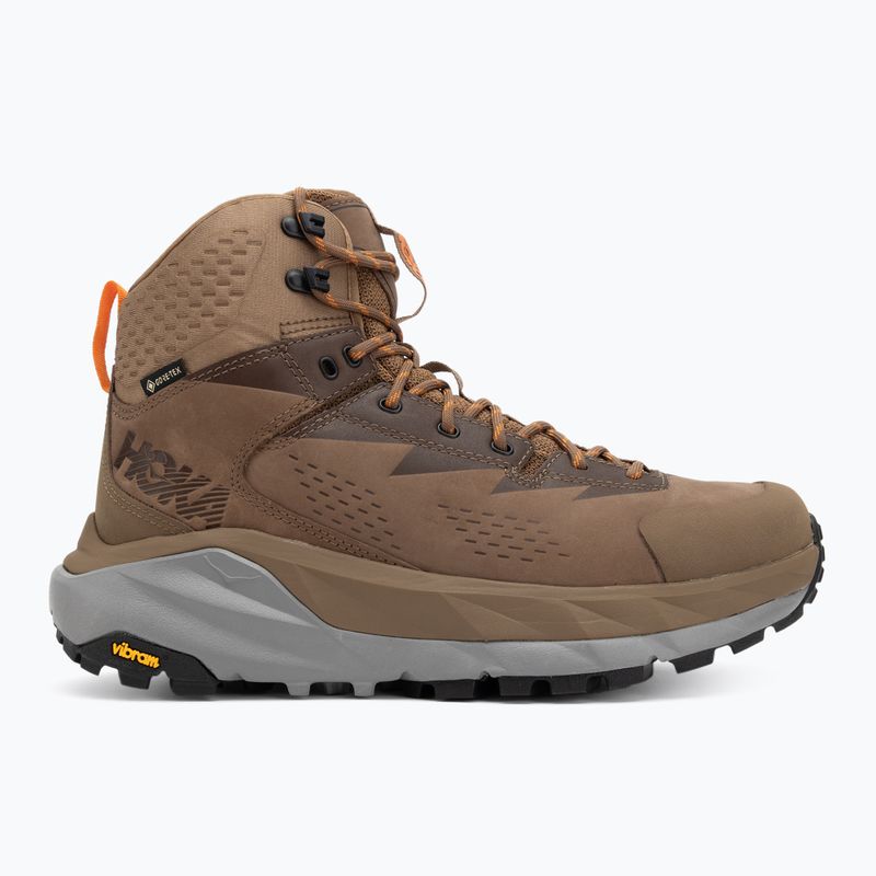 Pánské trekové boty HOKA Kaha GTX otter/persimmon/orange 2