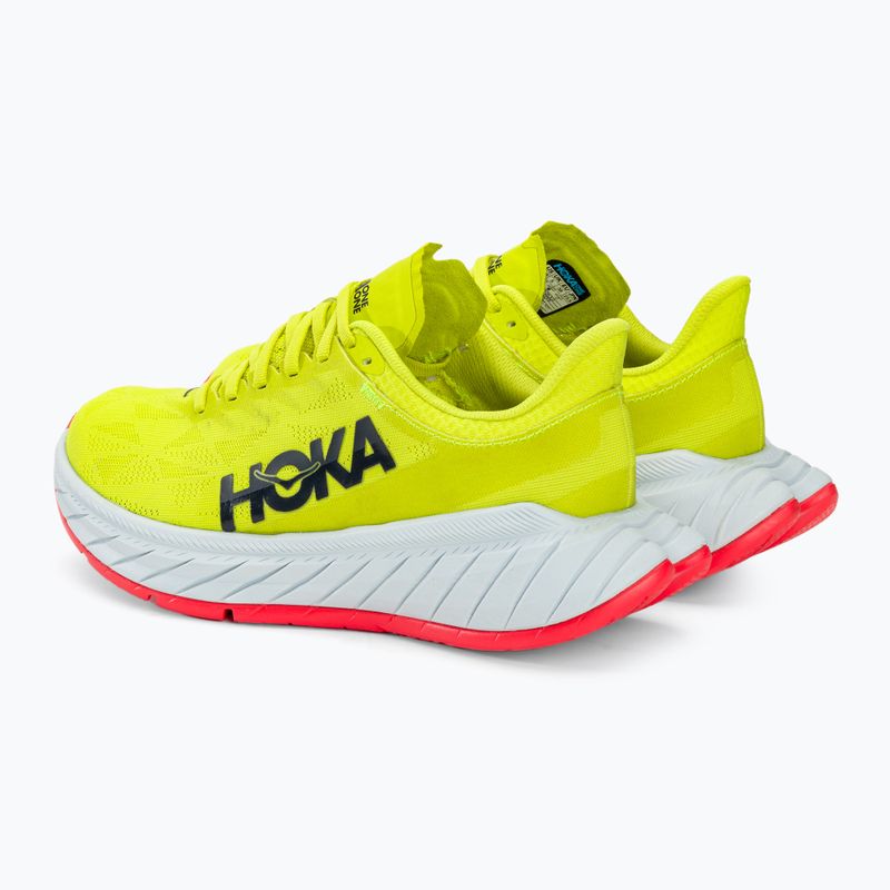 Dámské běžecké boty   HOKA Carbon X 2 evening primrose/fiesta 4