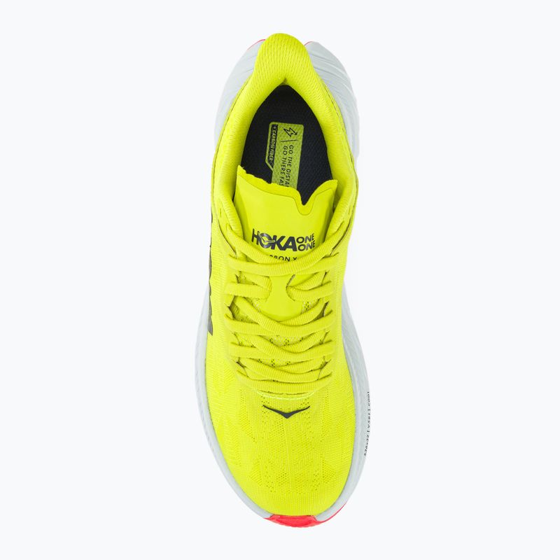 Dámské běžecké boty   HOKA Carbon X 2 evening primrose/fiesta 7