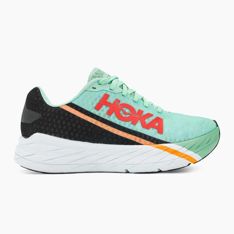 Běžecké boty HOKA Rocket X eggshell blue/black 3