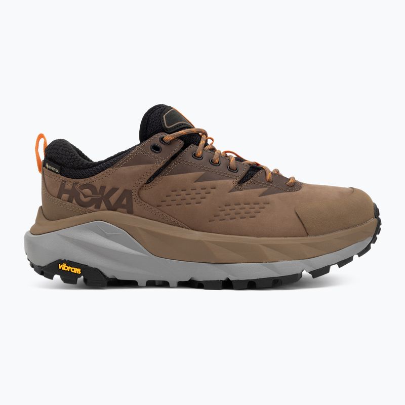 Pánské trekové boty HOKA Kaha Low GTX otter persimmon/orange 2