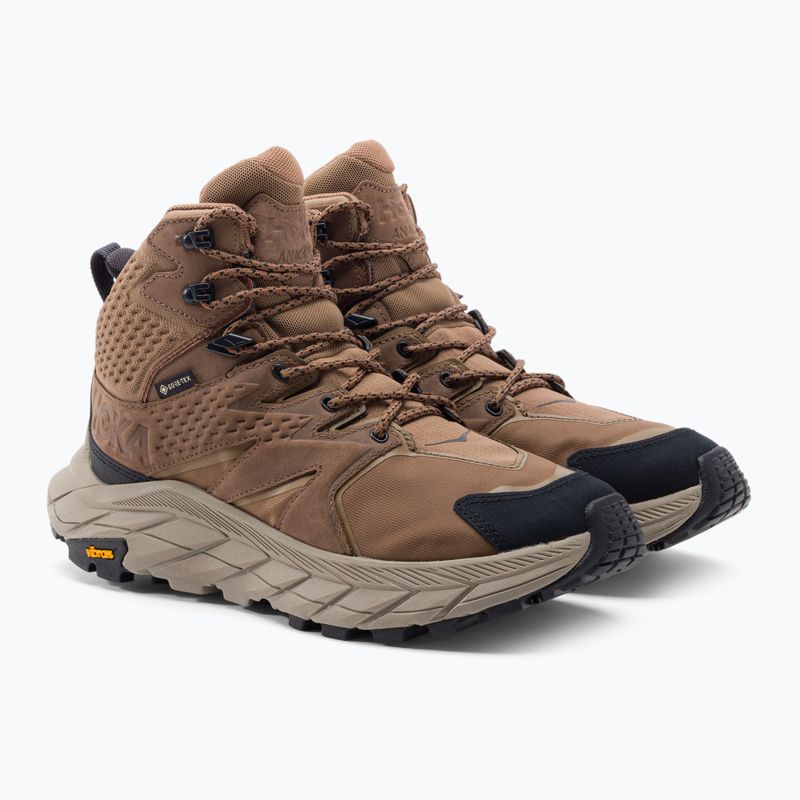 Pánské trekové boty HOKA Anacapa Mid GTX brown 1122018-ORBC 5