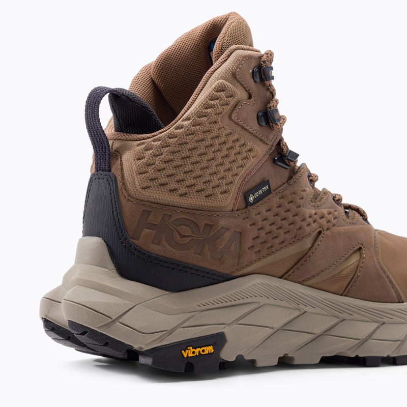 Pánské trekové boty HOKA Anacapa Mid GTX brown 1122018-ORBC 7