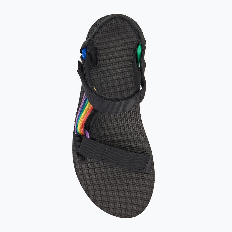 Dámské sandály Teva Midform Universal Pride black rainbow 5